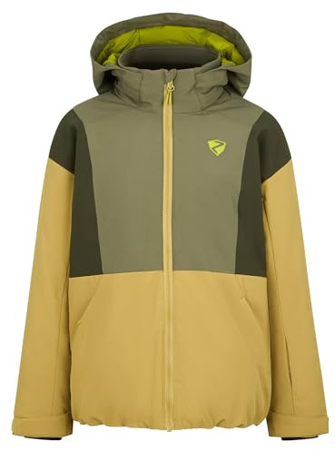 Ziener Jungen Abbe-z Ski-Jacke/Winterjacke | warm, atmungsaktiv, wasserdicht (1er Pack)