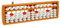 Larcele Perle Arithmétique Abacus Comptage Abaque avec Bouton de Réinitialisation Fournitures Scolaires pour Les étudiant,13 Colonnes SP-02 (Jaune 1)