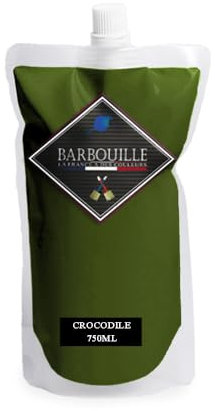 BARBOUILLE - Peinture Acrylique Crocodile - Aspect Satin - Peinture Mur, Plafond, Boiserie & Balcon - Lessivable - Séchage En 30 min - COV A+ - Fabriquée En France - 750 ml