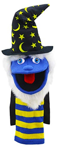 The Puppet Company Steckdosen – Zauberer-Handpuppe, Mehrfarbig, 40 cm