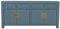 Fine Asianliving Chinesisches Sideboard Arctic Blau Grau - Orientique Kollektion B180xT40xH85cm China Chinesische Kommode chinesischer Schränke China Möbel Orientalischer Asiatischer