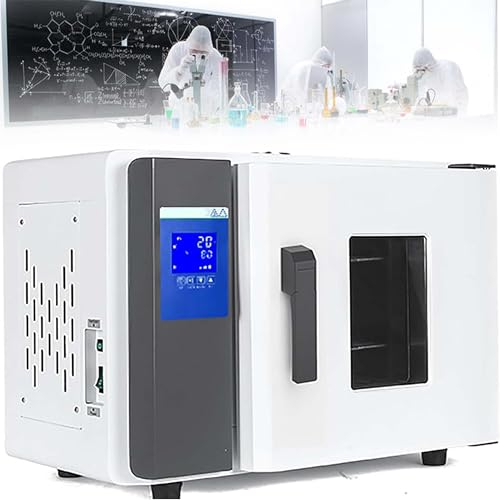 DPDZSW Labor-Thermostat-Digital-Schocktrockenofen,Elektrischer Heiz-Schneetrockenofen Mit Konstanter Temperatur,Temperaturalarm Und Timer,Für Unterricht/Komponenten/Lebensmittel,StainlessSteel-42L