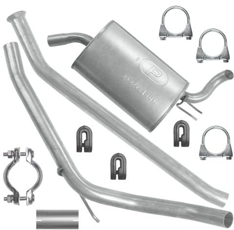 Polmo Schalldämpferset Auspuffanlage Auspuff für Renault Twingo 1 I 1992-2007 1.2