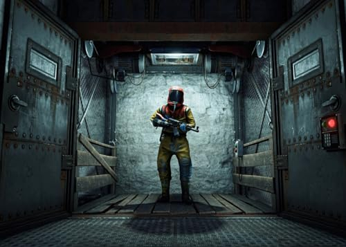 Displate - Poster aus Metal - Wall Art - Rust Game - Rust - Rust Game - Size M - 32x45cm Matt