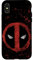 iPhone X/XS Marvel Deadpool Wade Wilson Icon Paint Splatter Case