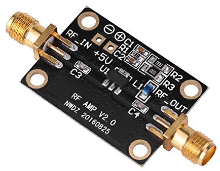 Breitbandiger 0,01–4 GHz 21 DB Rauscharmer HF-Verstärker mit Immersionsgold, Ultra-Bandbreite für Amateurfunk-RTL-SDR-LNA-Modul