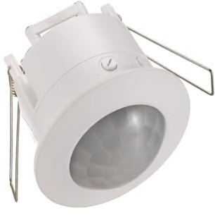 Angoily Infrarot Bewegungsmelder Deckenleuchte Einbau Human Body Sensor Energieeffizient Für Flur Toilette Balkon Garage