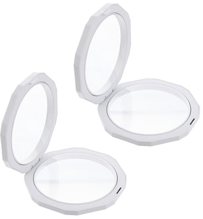 Schmuckvitrine Weiß mit 2stücke Transparente Geschenkbox Geschenkideen