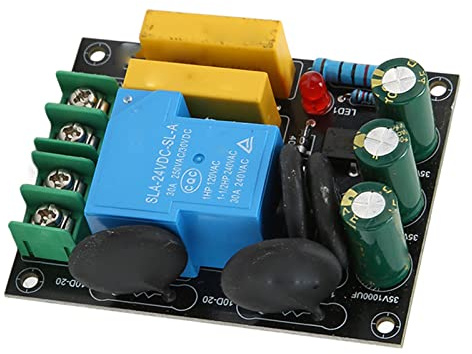 Julihai 30A 6600W Effizientes Softstart-Schutzmodul für Klasse-A-Verstärker AC 100V-250V Startschutzplatine für Benutzer von High-End-Audiogeräten