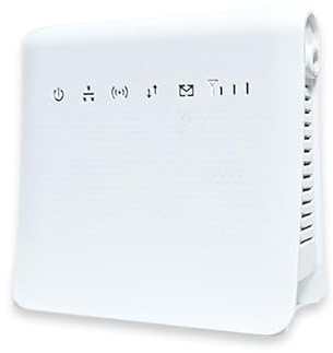 HOSAYA 4G SIM-Karten-Modem LTE CPE 10 WLAN-Benutzer RJ45 x 1 WAN LAN Tragbarer WLAN-Hotspot integrierte Antennen Wireless Router (Compact P40)