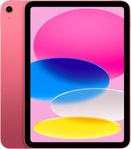 IPad11-inch: A16 chip, 11-inch Model, Liquid Retina Display, 128GB, Wi-Fi 6, 12MP Front / 12MP Back Camera, Touch ID, All-Day Battery Life (Pink)