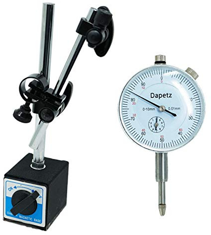 Indicatore di prova del quadrante DTI Indicatore di prova del quadrante con base magnetica del basamento di precisione metrico calibro dell'orologio