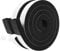 fowong Draft Excluder for Doors, 2 Rolls 25 mm(W) x 20 mm(T) Total 4M Long, Foam Tape Single Sided for Automotive Applications, RV, Car Wall, Furniture Protective, Anti-Vibration, Anti-Collision