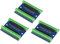 Hailege 3pcs NANO IO Shield IO Controller Terminal Adapter Erweiterungsplatine Nano IO Shield Einfache Erweiterungsplatte Nano AVR P