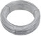 vidaXL Filo per Recinzioni Robusto Rivestimento in PVC Cavo per Legare Costruzioni Recinti 250 m 2,5 mm in Acciaio Zincato Argento