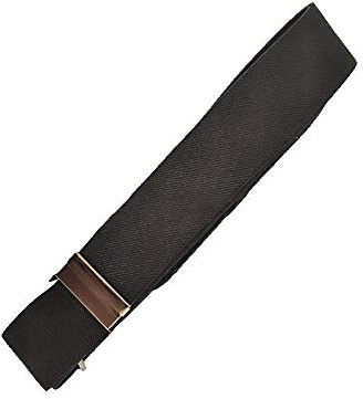Sternestd Super Elastischer Schnallenfreier Gürtel für Damen und Herren (SCHWARZ)
