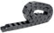 Cnloyua Schleppkette, Geräuscharme Kabelschleppkette, 1 m (15 mm x 30 mm) Schwarze Nylonkette Drahtträger, verwendet für 3D-Drucker, CNC und andere Maschinen