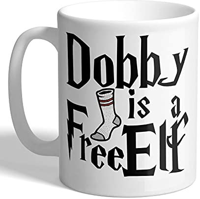 I Love Mugs - Dobby is A Free Elf - Mug, Ceramic, 11fl.oz.