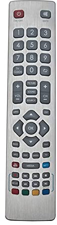 AULCMEET SHWRMC0003 Replacement Remote Control Compatible with Sharp 4K UHD OLED TV LC-49CFE6242E LC-55CFE6241K LC-55CFE6242E LC-43CFE6352E LC-55CFE6241E LC-40CFE6452E, (BJKJ-SHWRMC0003-JKJB)