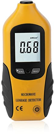Hochpräziser Mikrowellendetektor, HT-M2 Digitales LCD Display Mikrowellenleckdetektor Strahlungsmessgerät Tester, Hochpräziser Strahlungsmessgerät
