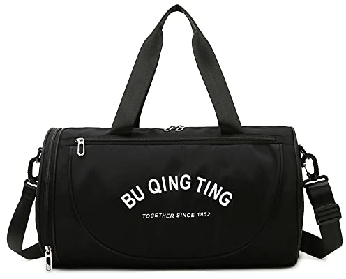 Kaxich Sporttasche Trocken Nass Trennung Schwimmtasche mit Schuhfach Trocken Wasserdicht Reisetasche Badetasche Waschtasche für Fitnessstudio, Pool, Strand, Urlaub, Reise, Outdoor Sport