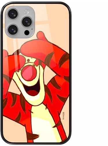 ERT GROUP mobile phone case for Apple Iphone 13 PRO MAX original and officially Licensed Disney pattern Winnie the Pooh & Friends 035 made of hardened glass, protective cover