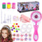 Hair Bedazzler Kit,Mein HERZ Hair Braiding Machine Haarflechtmaschine Mädchen Automatic Hair Braider Glitzersteine Haare Haarflechter Maschine Kinder Haarstyling-Werkzeug mit Diamond