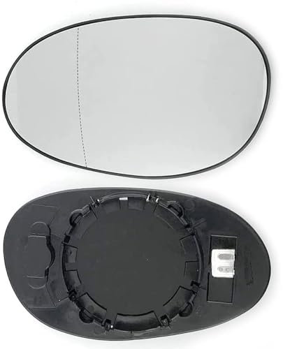 NOTEDI Rückfahrglas Spiegel Linke und Rechte Seite für Smart Fortwo Coupe 450 2004-2007, Beheiztes Zubehör für Die Fahrer- und Beifahrerseite,left-1pcs