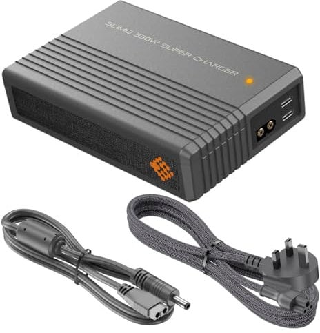 330W 20V 16.5A Universal AC Adapter Power Supply, Multi-function Gaming Laptop Charger with 1 DC Port plus 2 Type-C Ports for Dell MSI Lenovo HP Razer Asus Acer laptop Charger Replacement