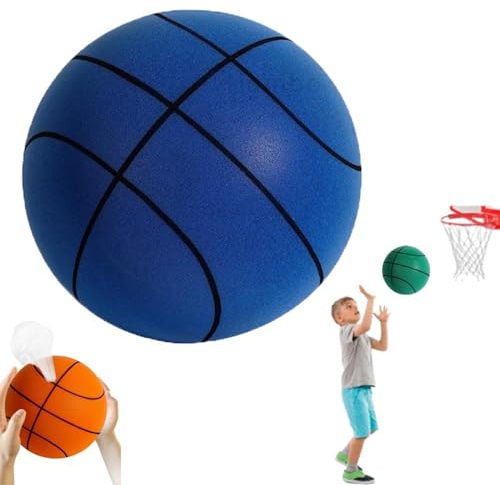 Silent Shot Basketball,Train Hoop Basketball,Train Hoop Basketball,Silent Basketball,Bouncing Silent Training Basketball, Uncoated High Density Foam Ball,Soft,Flexible,Lightweight And Easy To Grip
