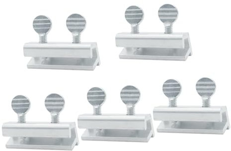 kowaku 5 Teiliges Fensterschloss Set, Effektiver Einbruchschutz, Einfache Montage, 45x5.5x33mm