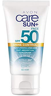 Avon CARE SUN FACE - Feuchtigkeitsspendende Sonnencreme mit mattierendem Effekt LSF 50