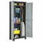 ZEYUAN Kunststoffschrank, Lagerschrank, Kunstoffschränke, Putzmittelschrank, Geräteschrank, Beistellschrank, Mehrzweckschrank, 68x39x171,5 cm