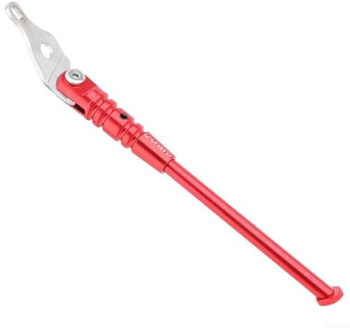 Ständer für Brompton Falträder, verstellbar und leicht, Aluminiumlegierung (rot)