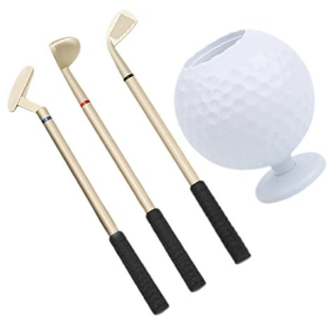 HONMEET 1ensemble Support De Stylo Forme De Golf Organisateur De Bureau Plastique Pour Décoration De Bureau Et Anniversaire Accessoire Élégant Pour De Golf