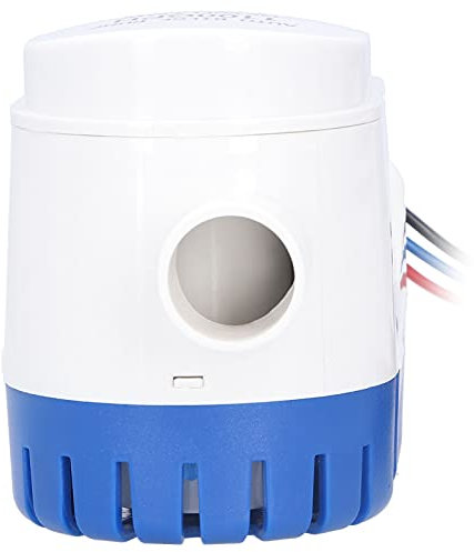 Automatic Submersible Electric Boat Power Pump, for Sewage Treatment and Sampling,Water Purification,Drainage and More (DC12V 750GPH)