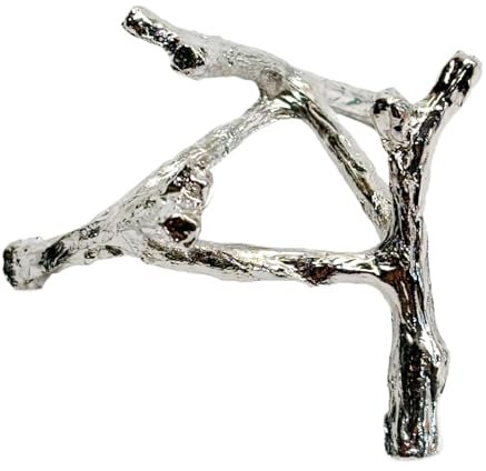 perfeclan Ei-Schnitzbasis, Schneeball-Regal, Vintage-Stil, professioneller Kristallkugel-Ständer, Kugel-Unterstützung für Zuhause, Büro, Museum, bemalte Felsen, Silber