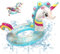 Schwimmring Einhorn, Darryy Schwimmtiere Einhorn, Schwimmparty, Einhorn Schwimmtier, Schwimmreifen, Schwimmring, Sommer, Strand (Grün, 70)