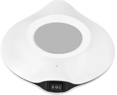 Ipetboom USB Mini Refrigerator Heating and Cooling Function, Portable White Thermoelectric Fridge for Office and Travel, Compact Mini Fridge Freezer