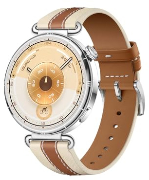 HUAWEI Watch GT 6 Smartwatch, GPS, AMOLED-Touchscreen, Bis zu 14 Tage Akku, 100+ Sportmodi, Kompatibel mit Android™ & iOS, Gesundheitsmonitoring, emotionales Wellbeing, Braun, 41mm