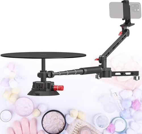 Fotografie-Drehteller, 360-Grad-Spinner-Kameraschieber für Produktfotografie und kommerzielle Videos
