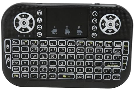 Generic Mini Wireless Keyboard, Rechargeable Handheld Controller with Touchpad for Fire Stick IOS PC