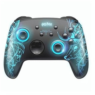 Born To Vape presente Harry Potter - Manette Switch/PC Sans Fil RGB - Patronus Harry et son sticker BTV exclusif collectionnable