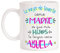 Taza Lo mejor de tenerte como madre es que mis hijos te tengan como abuela. Taza del día de las madres.