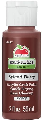 Apple Barrel Acrylic Paint, Red, 2oz