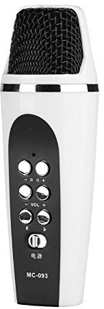 Ciglow Mini microphone 4 modes d'enregistrement avec changeur de voix pour PC, ordinateur portable, smartphone.