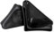 1 1, 4 Inch Angle Iron Plastic End Caps L Shaped Chair Glides