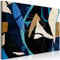 decomonkey Bilder Abstrakt 120x80 cm 1 Teilig Leinwandbilder Bild auf Leinwand Vlies Wandbild Kunstdruck Wanddeko Wand Wohnzimmer Wanddekoration Deko Modern Geometrisch