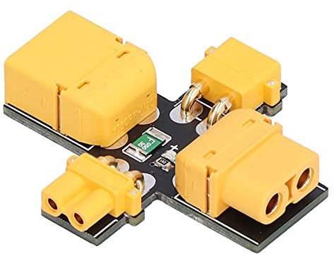 XT30 XT60 Smoke Stopper, Rauchstopper, Elektronische Sicherung zur Erkennung und Verhinderung von Kurzschluss und Überlast, Schutz Sicherheits Stecker für Empfängerbindung FPV Racer, Copter, Drohne