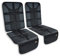 Huckaboo Car Seat Protectors for Child Seats, Padded Child Car Seat Protectors, 2 Pack, Black